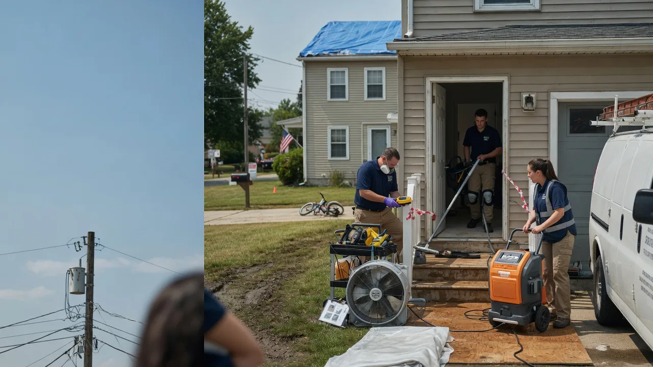Water Damage Repair in Wheeler, WI near me